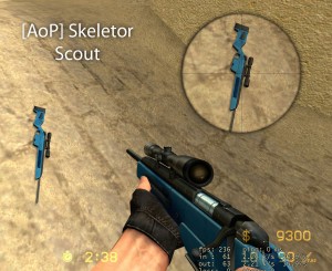 Blue Scout Skin