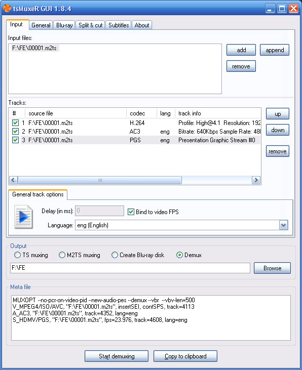 tsmuxer