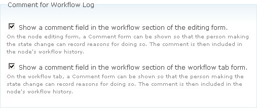 Workflow: Comments
